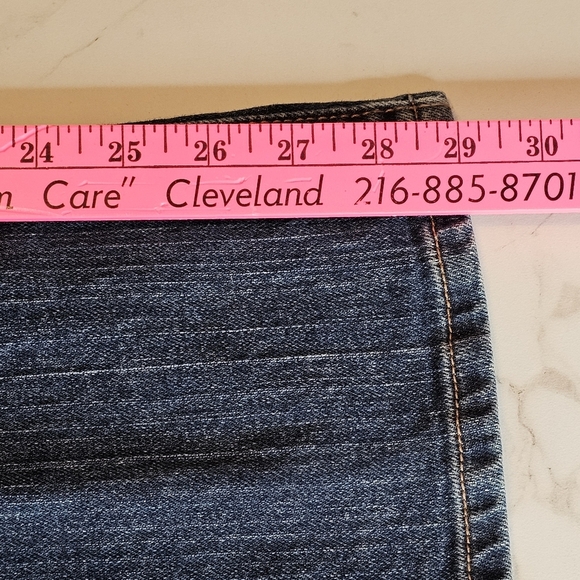 Levi’s 515 Nouveau Boot Cut Jeans Dark Wash Stretch Women's 10S (Short) - Picture 8 of 11